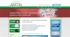 Desktop Screenshot of honeywell-chartpaper.com